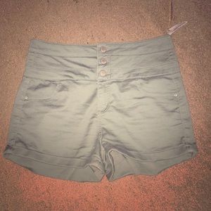 Dark green shorts